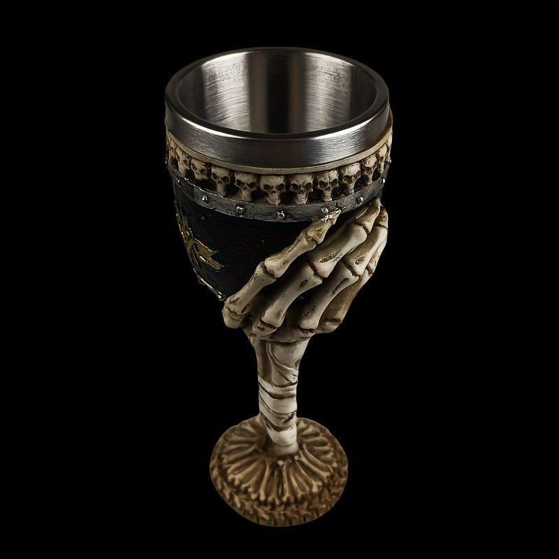 Skeleton Hand Chalice – Gothic Goblet for Unique Barware & Decor