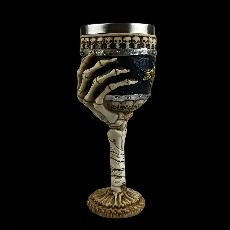 Skeleton Hand Chalice – Gothic Goblet for Unique Barware & Decor