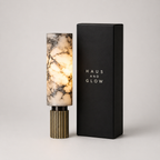 Contemporary Marble Wall Sconce Light – Soft Warm LED Fixture for Elegant Interior Lighting