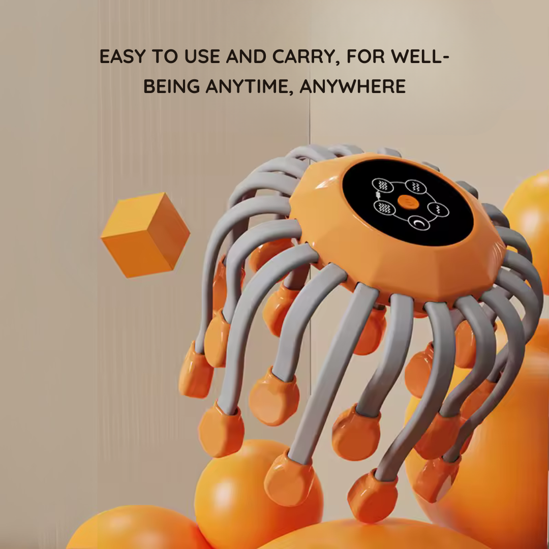 Migraine Head Massager – 360° Scalp Massage for Migraine & Stress Relief