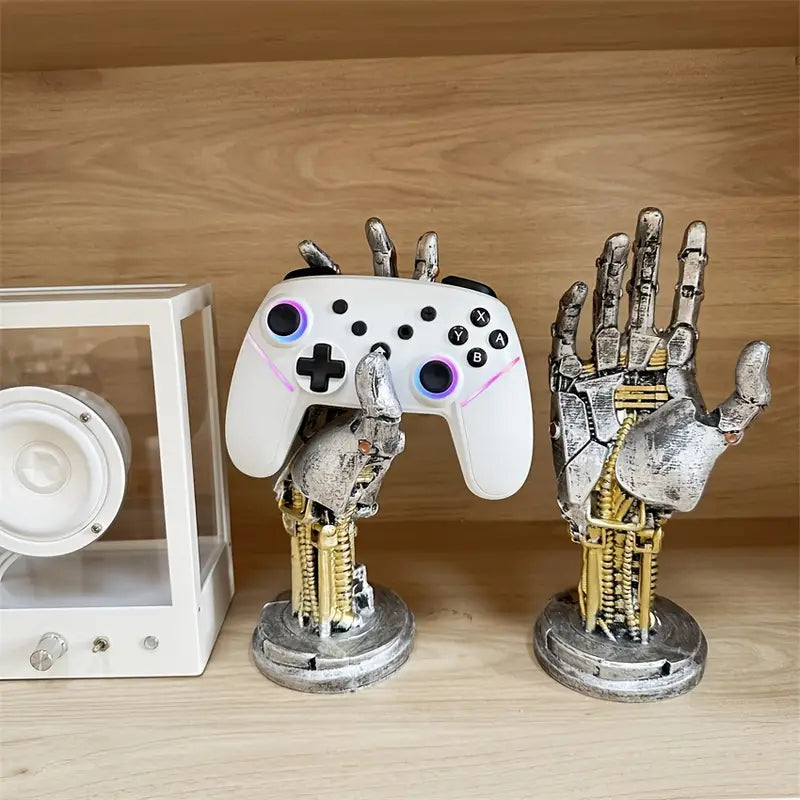 Mechanical Hand Gaming Controller Stand – Unique Gamer Desk Display