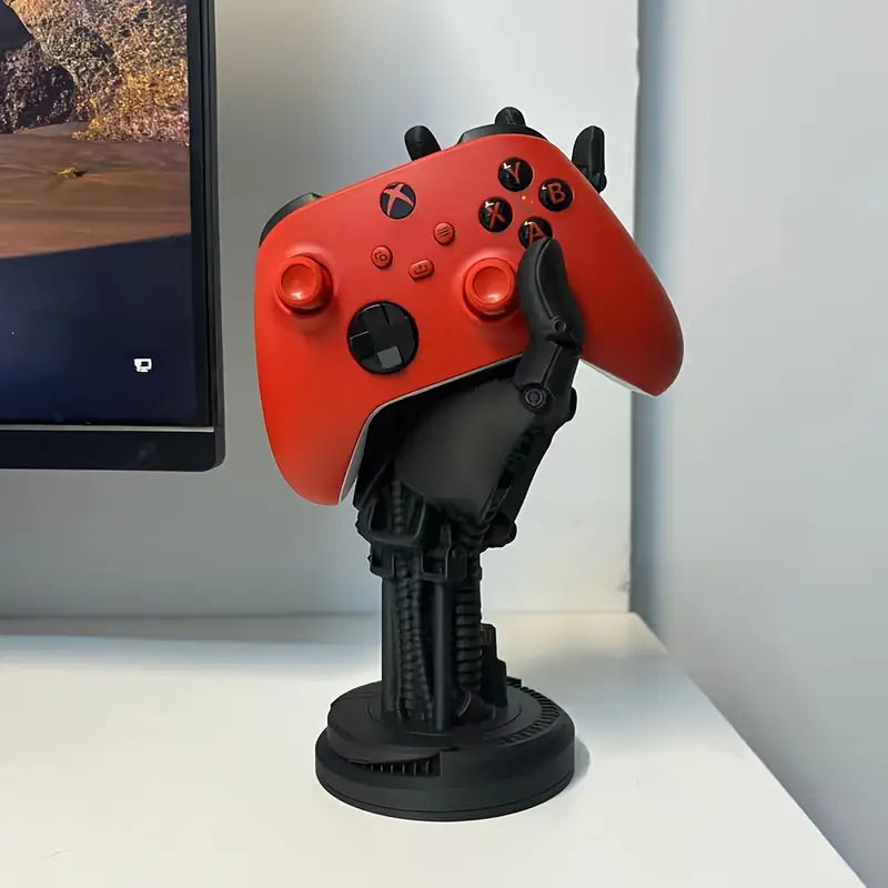 Mechanical Hand Gaming Controller Stand – Unique Gamer Desk Display
