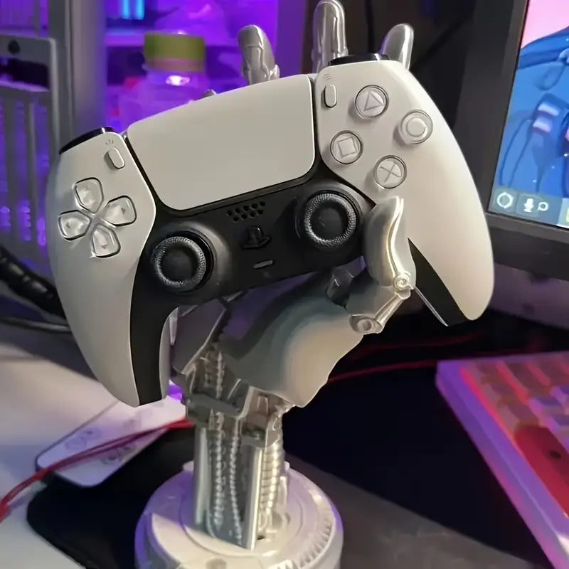 Mechanical Hand Gaming Controller Stand – Unique Gamer Desk Display