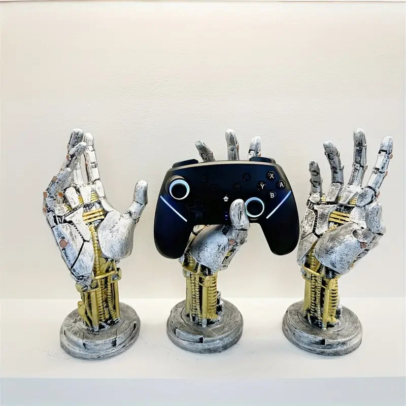 Mechanical Hand Gaming Controller Stand – Unique Gamer Desk Display
