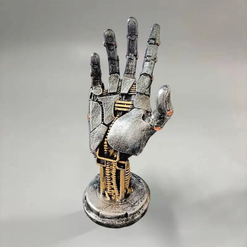 Mechanical Hand Gaming Controller Stand – Unique Gamer Desk Display Cyberpunk