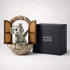 Decorative Dragon Wall Planter Sculpture for Patio, Balcony, or Entryway