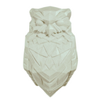 Illuminated Crystal Bird Lamp Casting Angel Wing Light Pattern