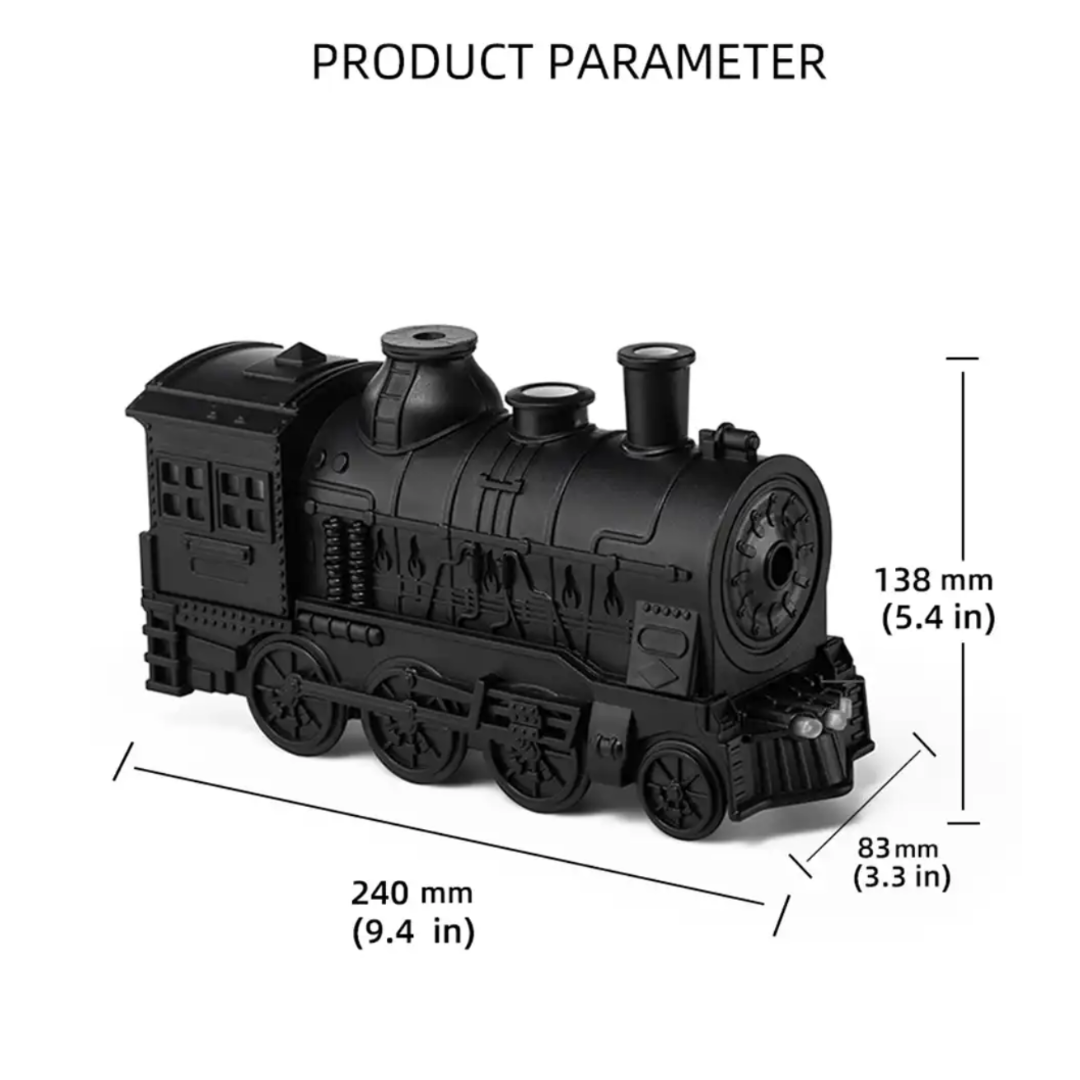 Orient Express Train Humidifier – Vintage Locomotive Aroma Diffuser Lamp
