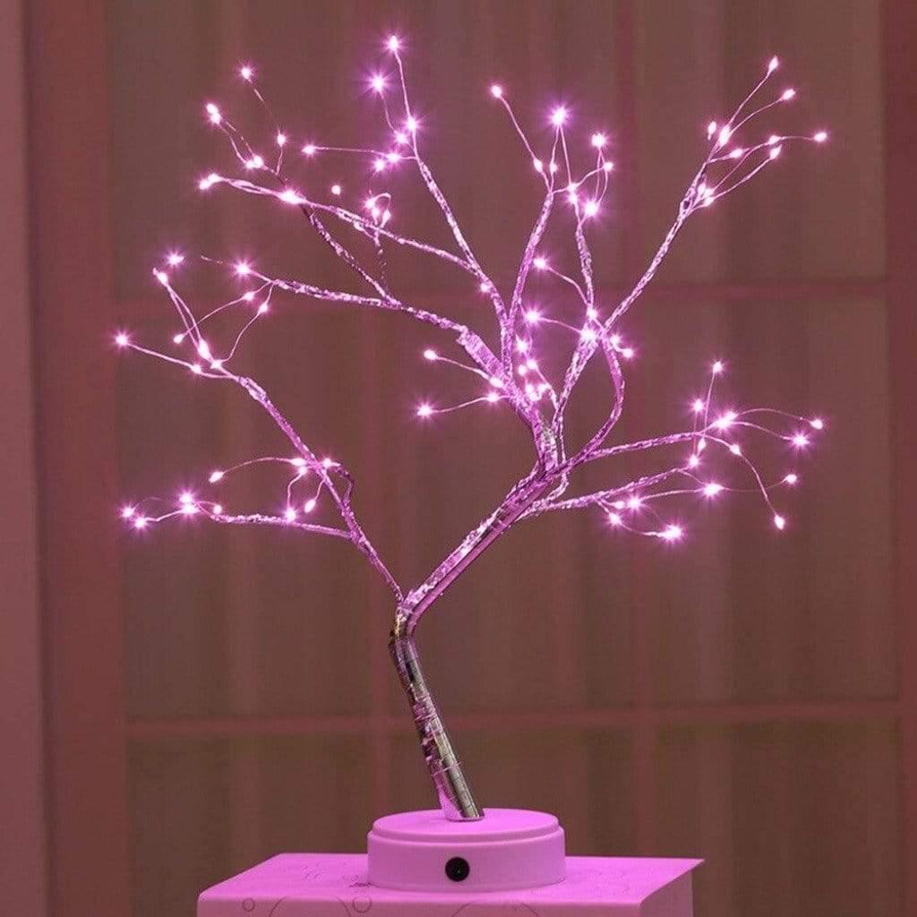 Tree of Life LED Lamp – Elegant Warm Light Decorative Table Lamp Christmas Carol - 108 Colorful LEDs