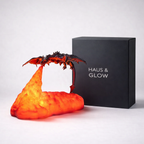 Fire-Breathing Dragon Night Lamp – Fantasy LED Ambient Light - Lighting