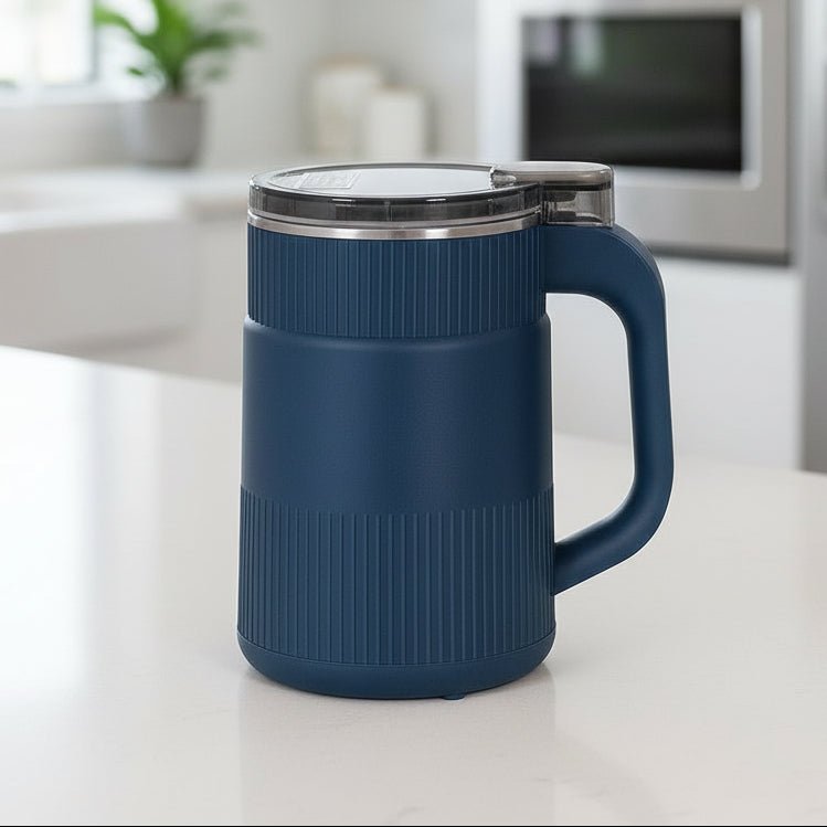 Compact Electric Grain Mill for Fresh Flour at Home with Easy One-Touch Grinding