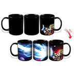 Saiyan Surge Heat Reactive Mug – Anime Color-Changing Coffee Cup (300ml)