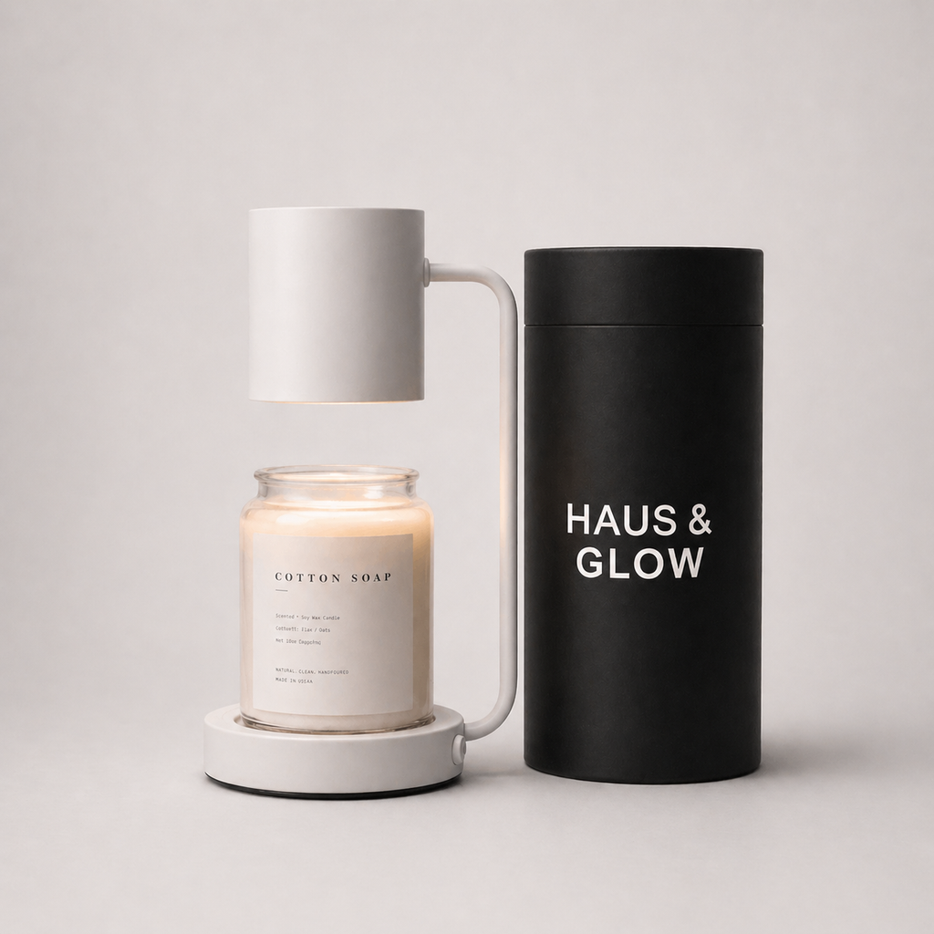 Flame-Free Candle Warmer Lamp with Adjustable Heat for Long-Lasting Home Fragrance