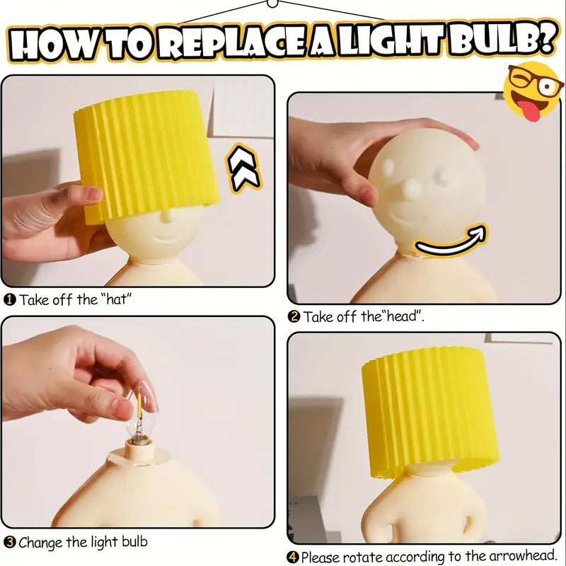 Naughty Night Lamp – Playful Designer Table Lamp for Contemporary Homes