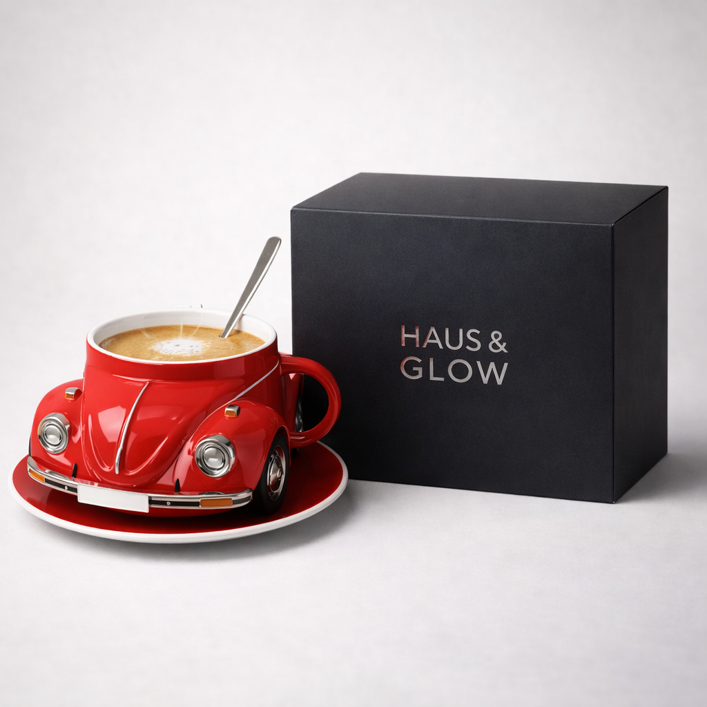 Novelty Vintage Car Coffee Cup – Unique Gift Mug for Coffee Lovers and Collectors