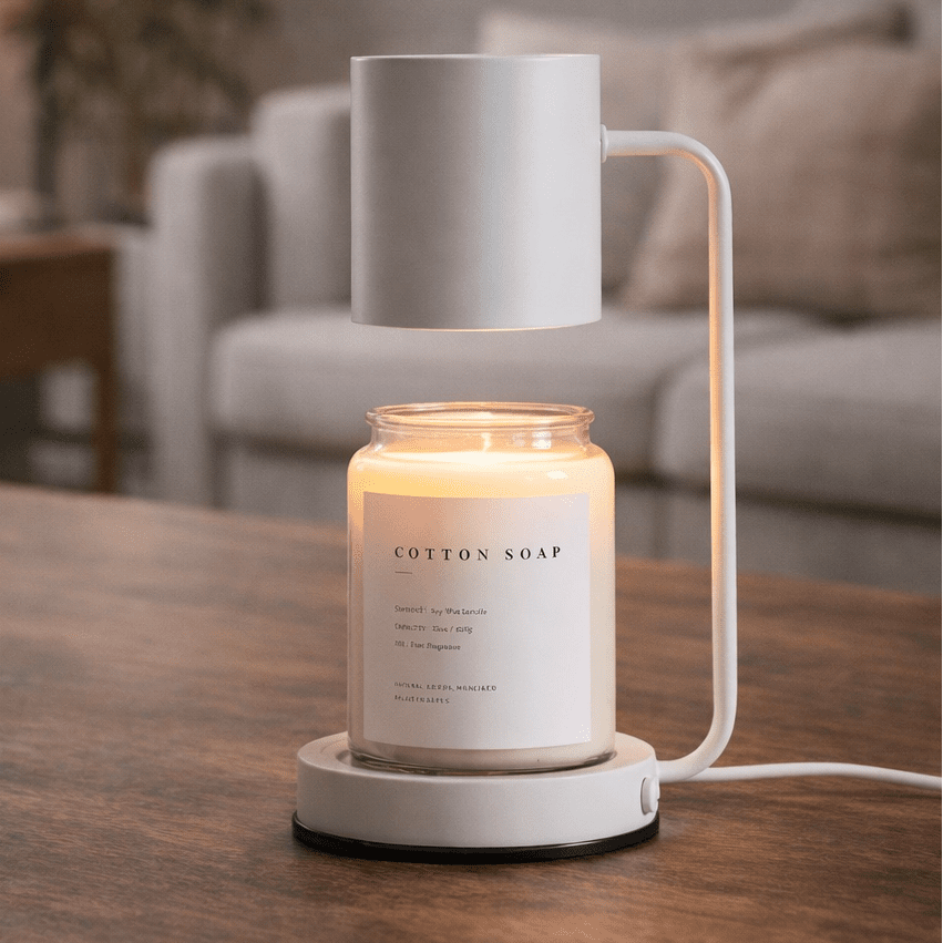 Modern Candle Warmer Lamp – Flame-Free Home Fragrance Solution