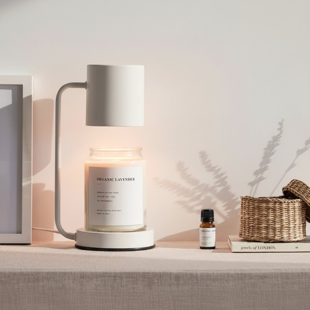 Modern Candle Warmer Lamp – Flame-Free Home Fragrance Solution