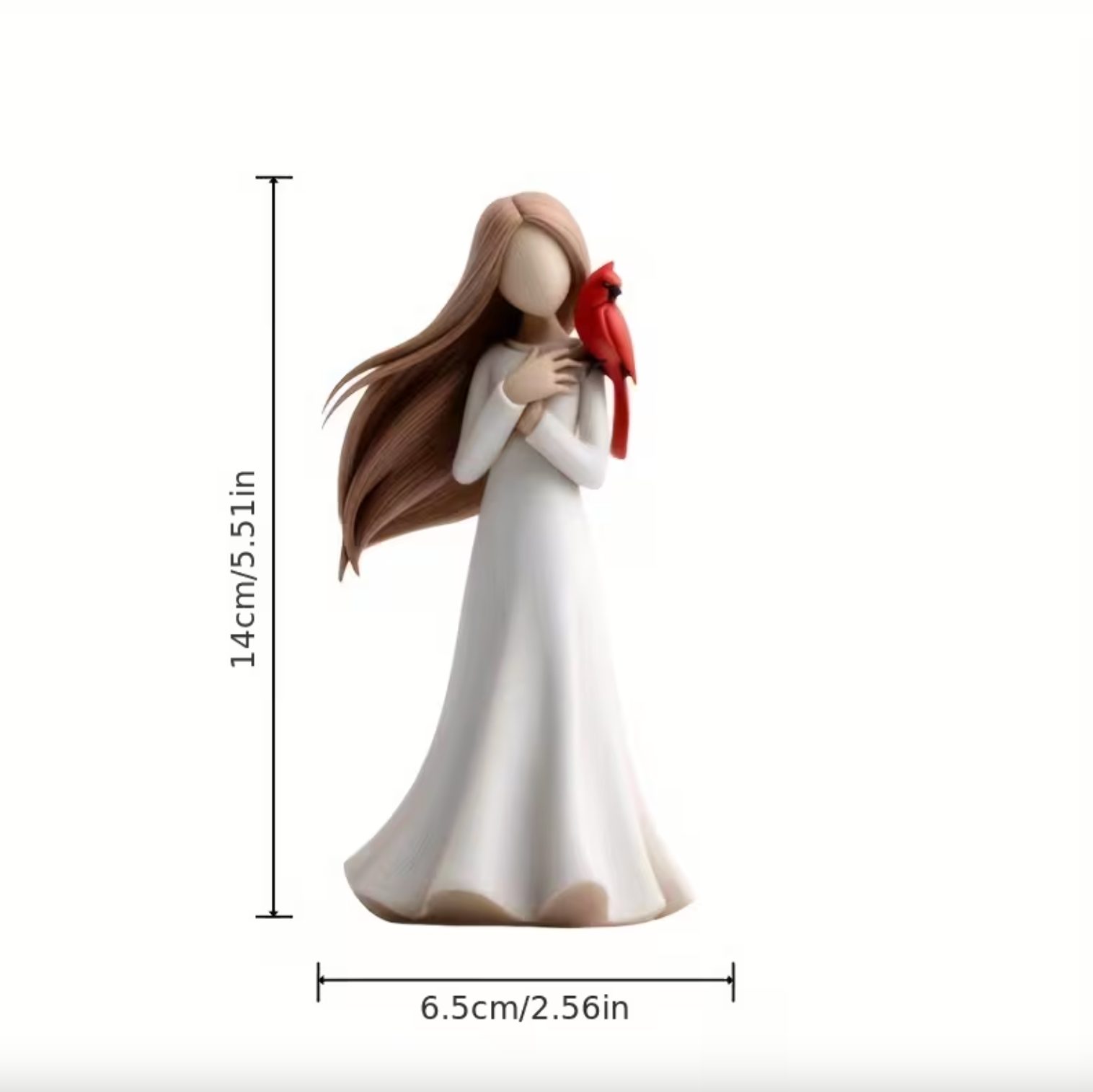 Cardinal Sympathy Figurine – Beautiful Memorial Decor to Honor Loved Ones
