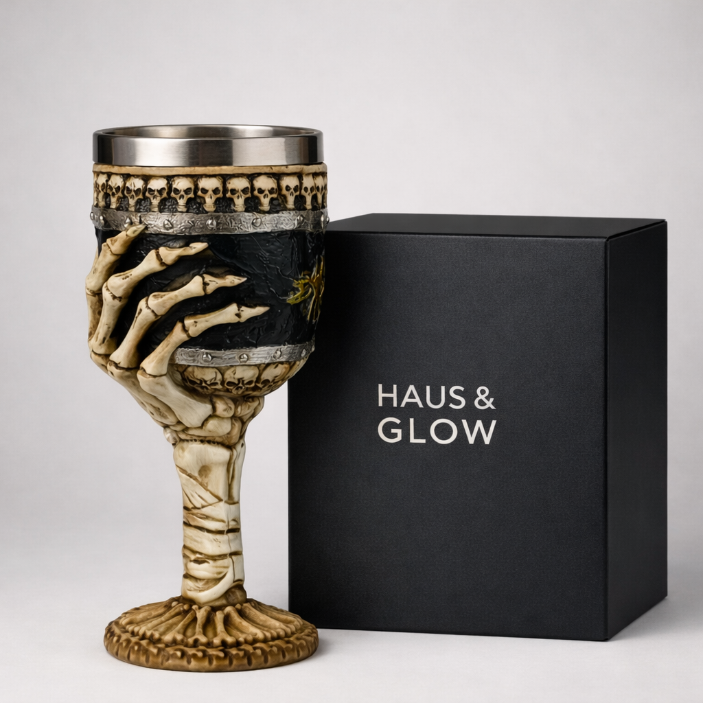 Skeleton Hand Chalice – Gothic Goblet for Unique Barware & Decor