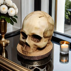 Gothic Skull Knife Holder – Dark Kitchen Countertop Statement Piece