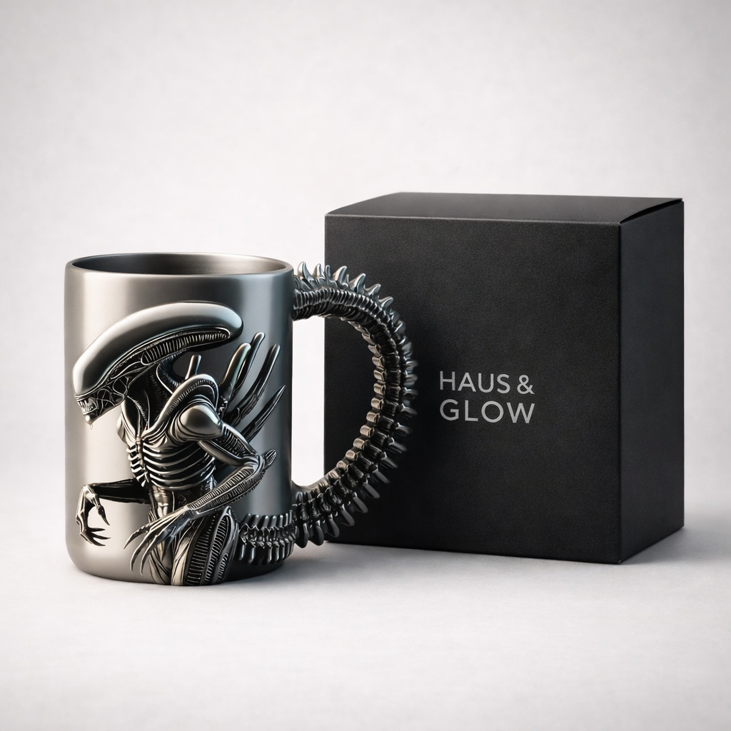Xenomorph 3D Character Mug – Bold Alien-Themed Collectible Drinkware