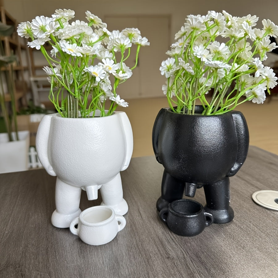 Naughty Planter – Humorous Plant Pot for Desk, Shelf, or Living Room