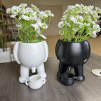 Naughty Planter – Humorous Plant Pot for Desk, Shelf, or Living Room