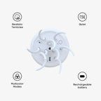 Dancing Jellyfish Lamp – Mesmerizing Color-Changing Ocean Light for Your Room