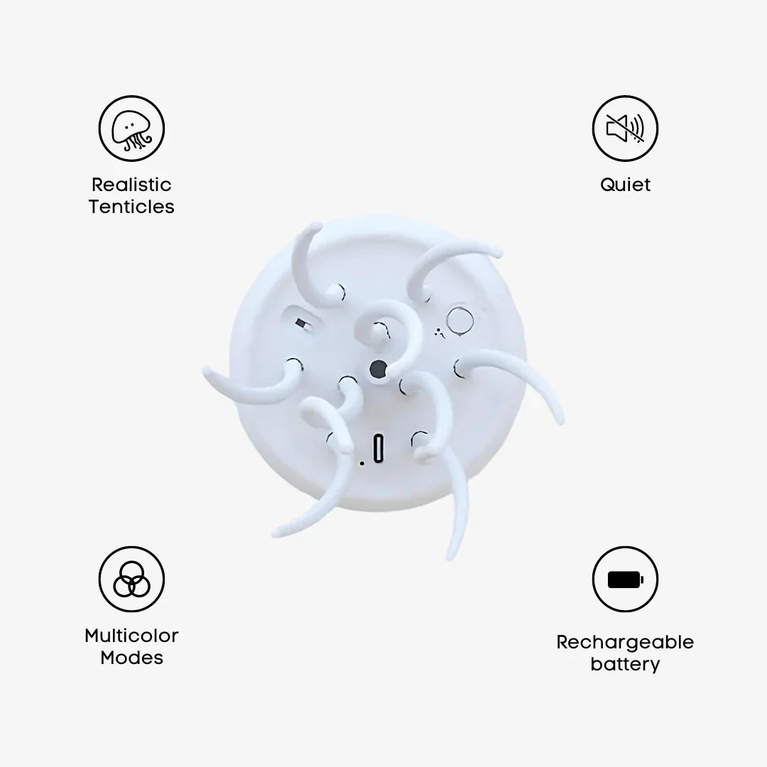 Dancing Jellyfish Lamp – Mesmerizing Color-Changing Ocean Light for Your Room