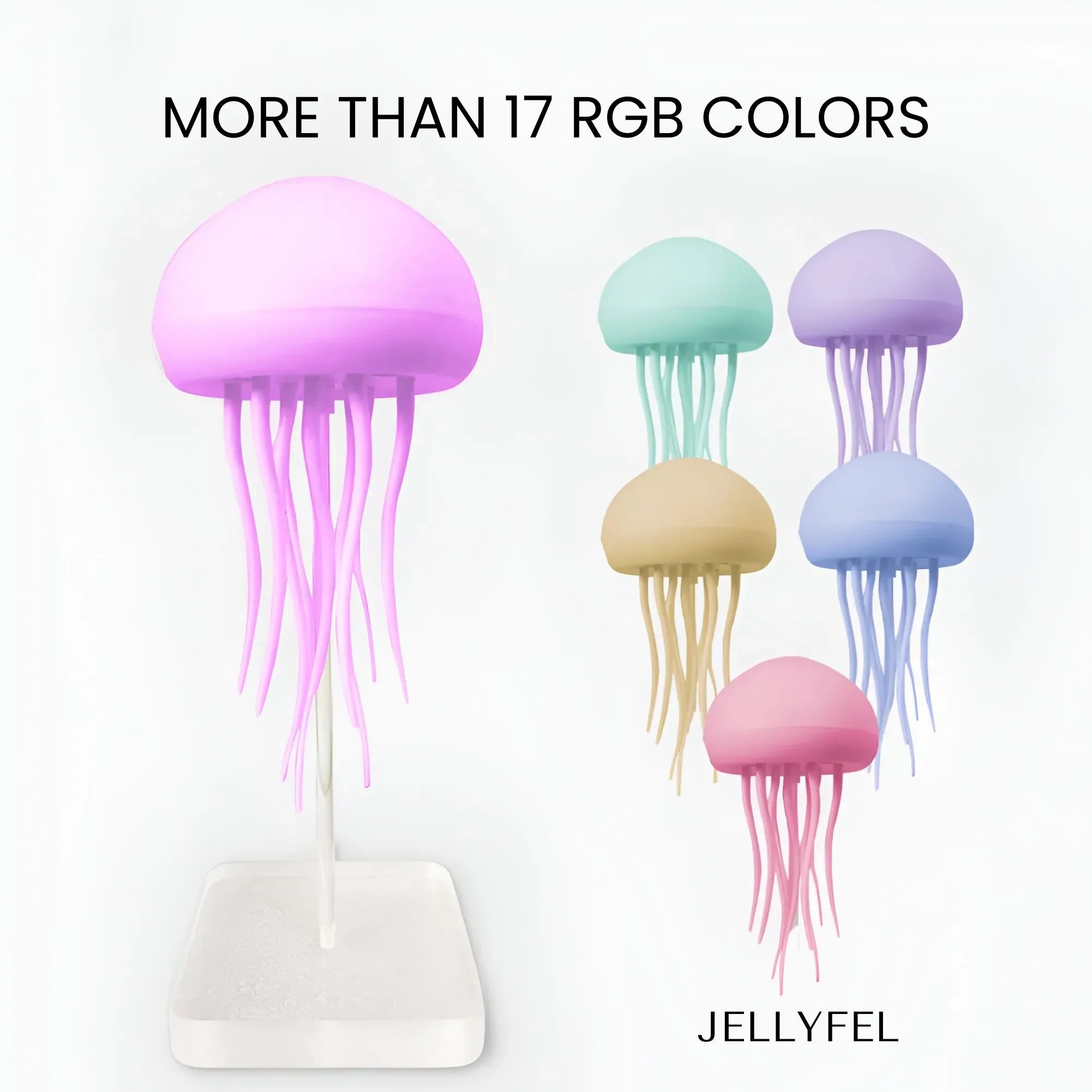 Dancing Jellyfish Lamp – Mesmerizing Color-Changing Ocean Light for Your Room