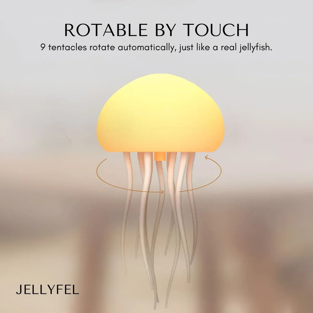 Dancing Jellyfish Lamp – Mesmerizing Color-Changing Ocean Light for Your Room