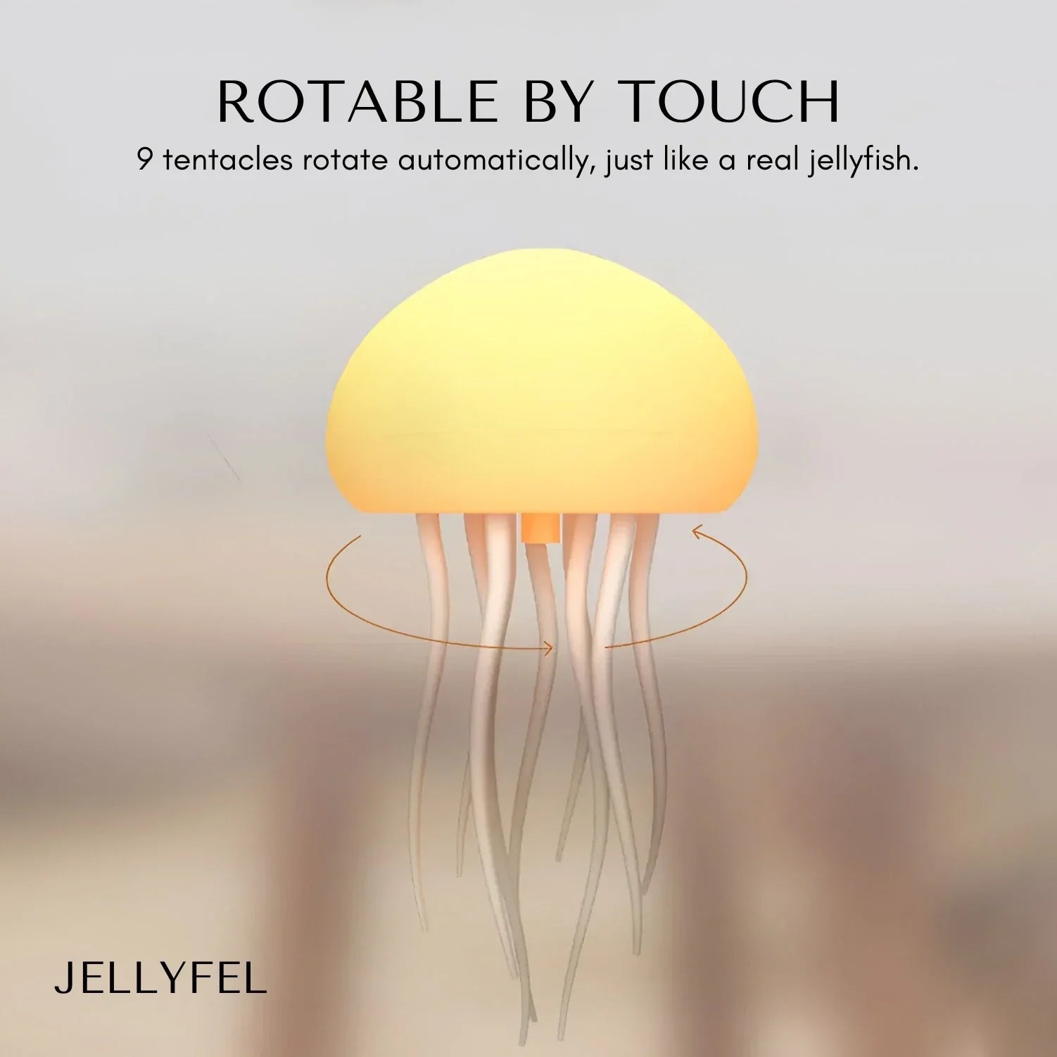Dancing Jellyfish Lamp – Mesmerizing Color-Changing Ocean Light for Your Room