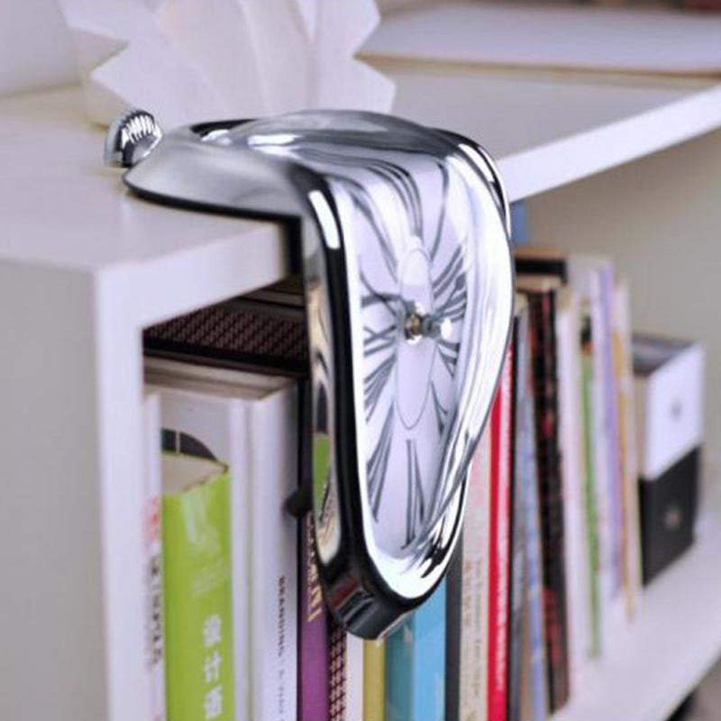 Salvador-Inspired Drip Melting Clock – Contemporary Artistic Statement Wall Décor